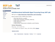 Tablet Screenshot of msp-lab.org